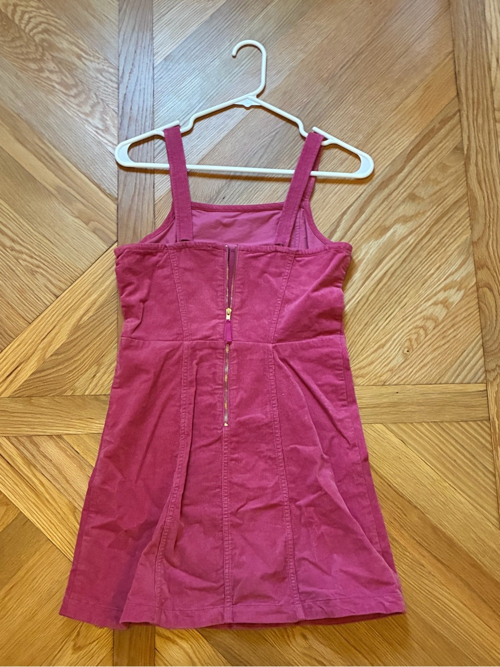 Pink JCrew crewcuts corduroy jumper